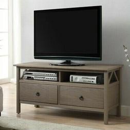 Linon Titian Rustic Gray TV Stand